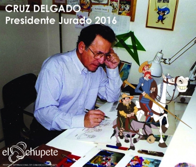 El creador de series como Don Quijote de la Mancha o Los Trotamúsicos será el Presidente de la XII edición del Festival Internacional de Comunicación Infantil <a href="http://www.elchupete.com/">El Chupete</a> los días 6 y 7 de julio en Palacio de la Prensa, Madrid.  